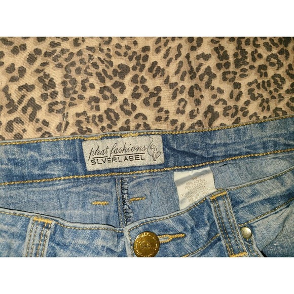 Phat Fashions Silver Label Junior Jeans Size 15 (C26) - Picture 2 of 3